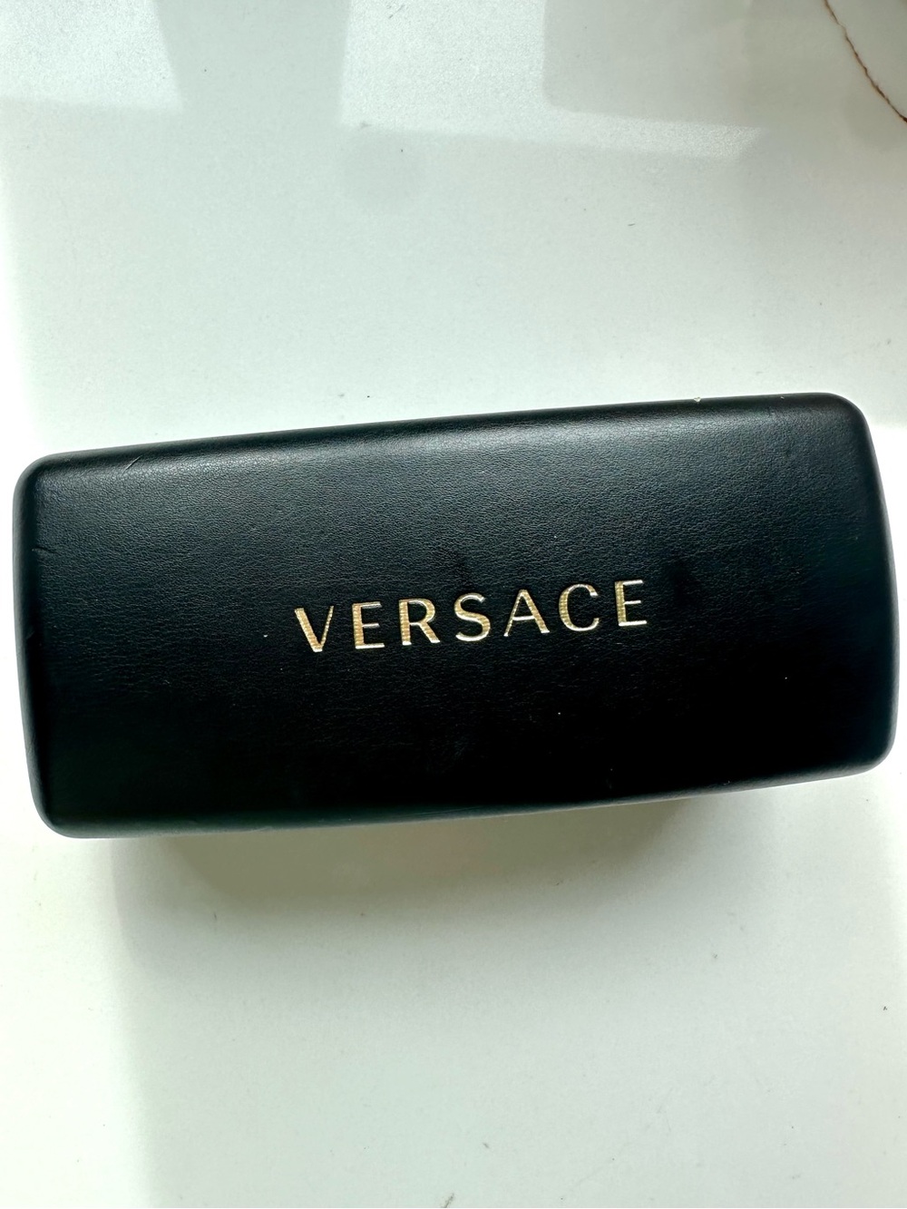 Versace VE3314 GB1 Black Gold Medusa Eyeglasses Frames 54-20-145 + Case